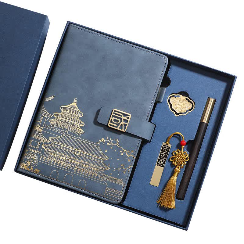 YOYIDA Guochao Chinese Style A5 Business Notebook Gift Set