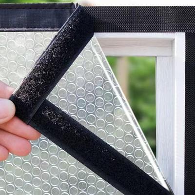 4 mm dichte Fensterdichtung: Isoliervorhang, winddicht, doppelwandig für Winterwärme