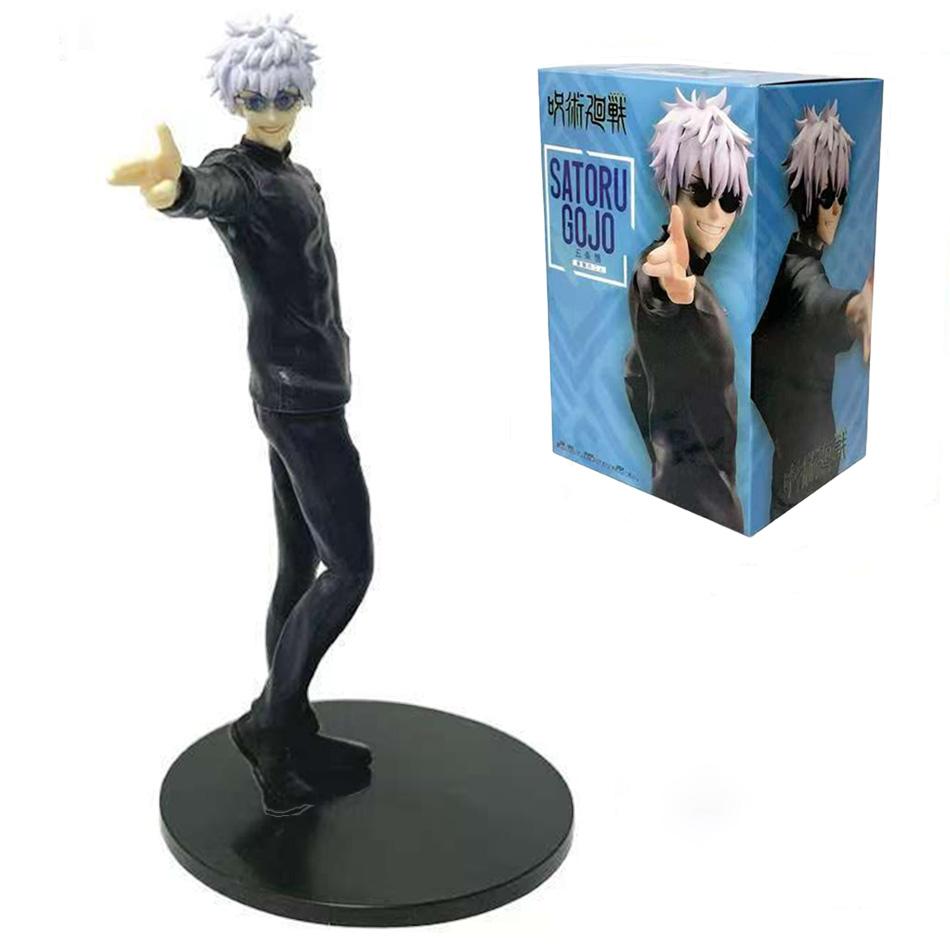 17CM Anime Satoru Gojo Statue Jujutsu Kaisen Figure Geto Suguru combact Action Figure Model Toys Gifts Collection Decoration PVC