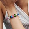 Colored Glaze Series Charm Beads Applicable To Original European Plating Copper Jewelry & Diy Making Unique Fine Gift