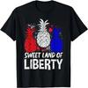 Sommer-Krawatte mit lustiger Ananas für Anzug-Liebhaber T-Shirt