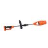 Orange Cordless Leaf Blower 520CFM 150MPH 21V Battery Powered Folding Portable Blower Cleaner for