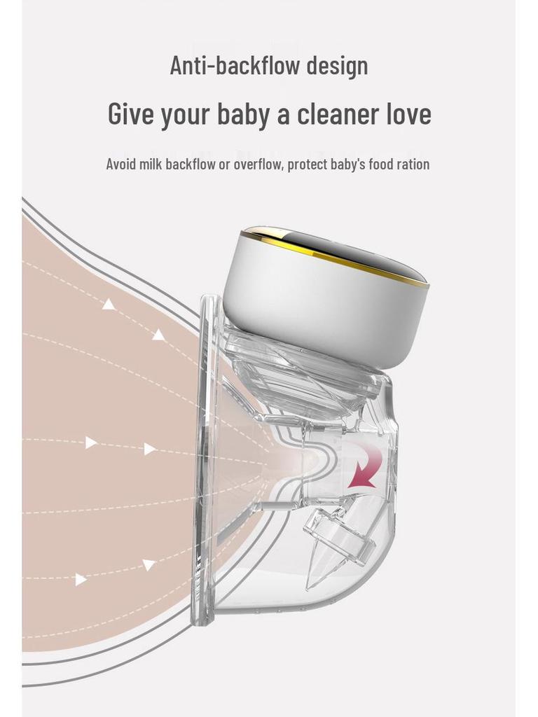 Hands-Free Double-Sided Wearable Electric Breast Pump – Painless & Portable