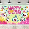 A Cartoon Underwater World Fish Themed Photography Background Suitable for Birthdays Holidays and Parties