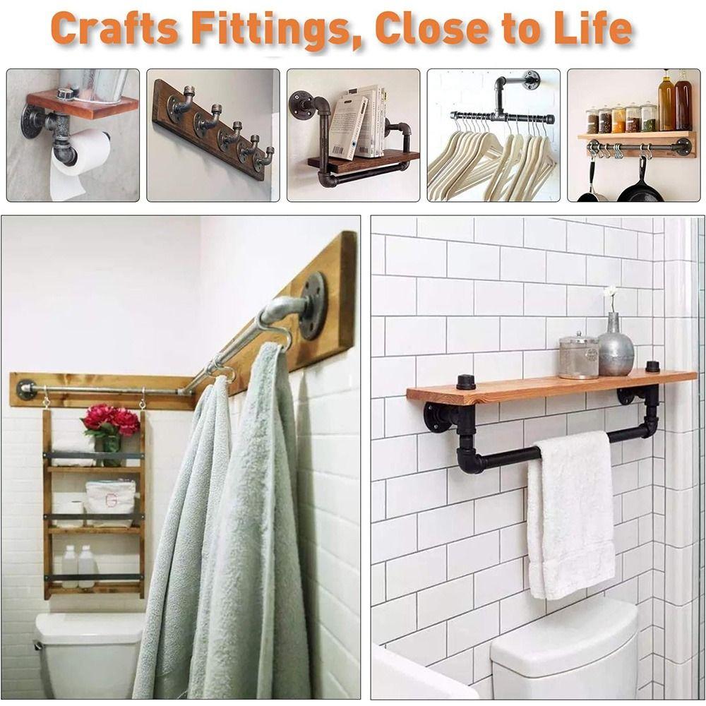 With Threaded Hole Floor Flange Black Flange Plate New Iron Pipe Flange  Home