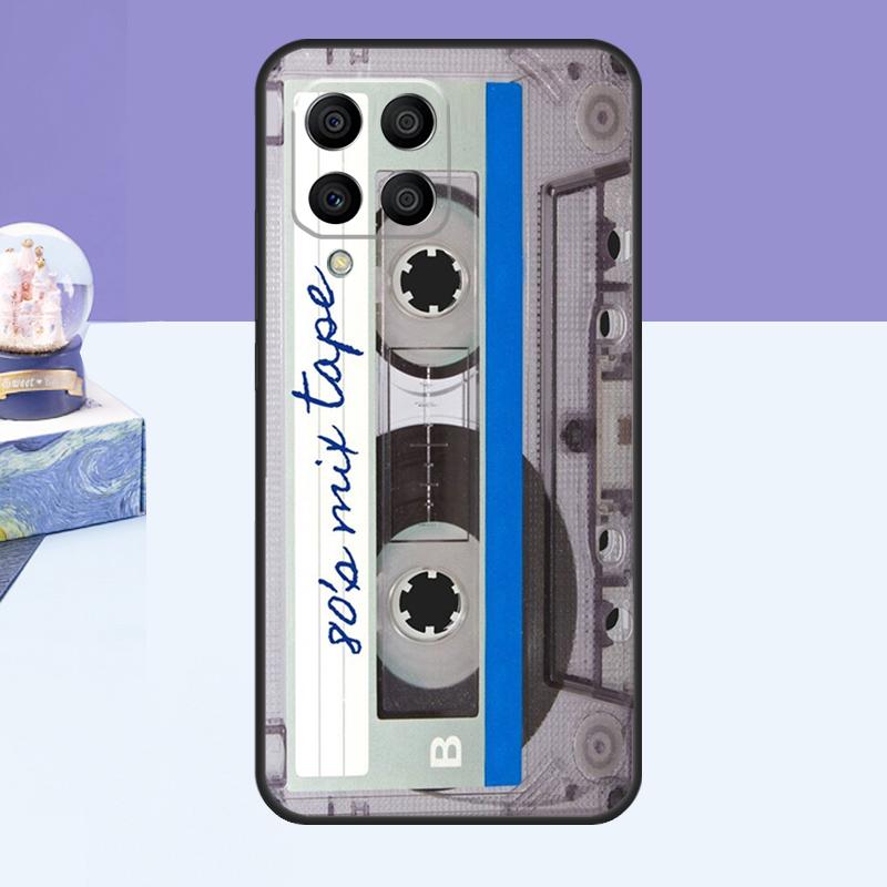 

Vintage Cassette tape retro style Case For Samsung Galaxy M14 M54 M13 M23 M16 M11 M21 M31 M20 M34 M52 M32 M12 M36 M56 M15 M55 Samsung M22