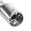 1 Pcs Universal Rear Round Stainless Steel Auto Exhaust Muffler Tail Pipe Tailpipe Trim Tip
