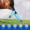 4Pcs Horse Fly Boots Set Mesh Breathable Horse Leggings Leg Guards Reusable Comfortable Leg Fatigue Wraps for Horses Protection