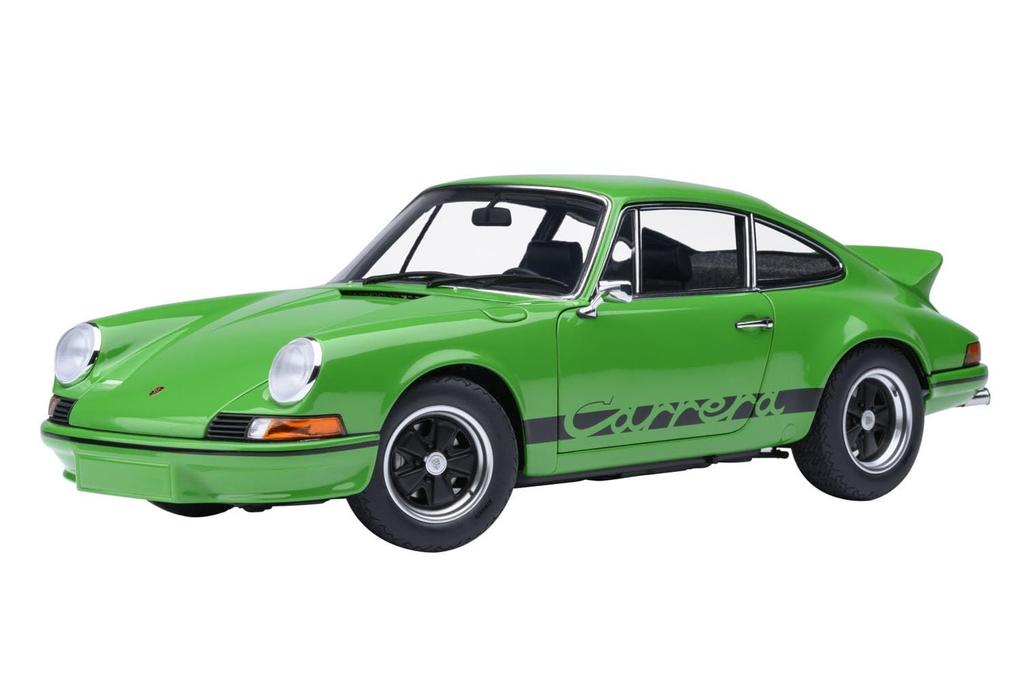 AUTOart Scale Porsche 911 Carrera RS Finished Product 78034 1/18 2.7 (Viper Green/Black Stripes)