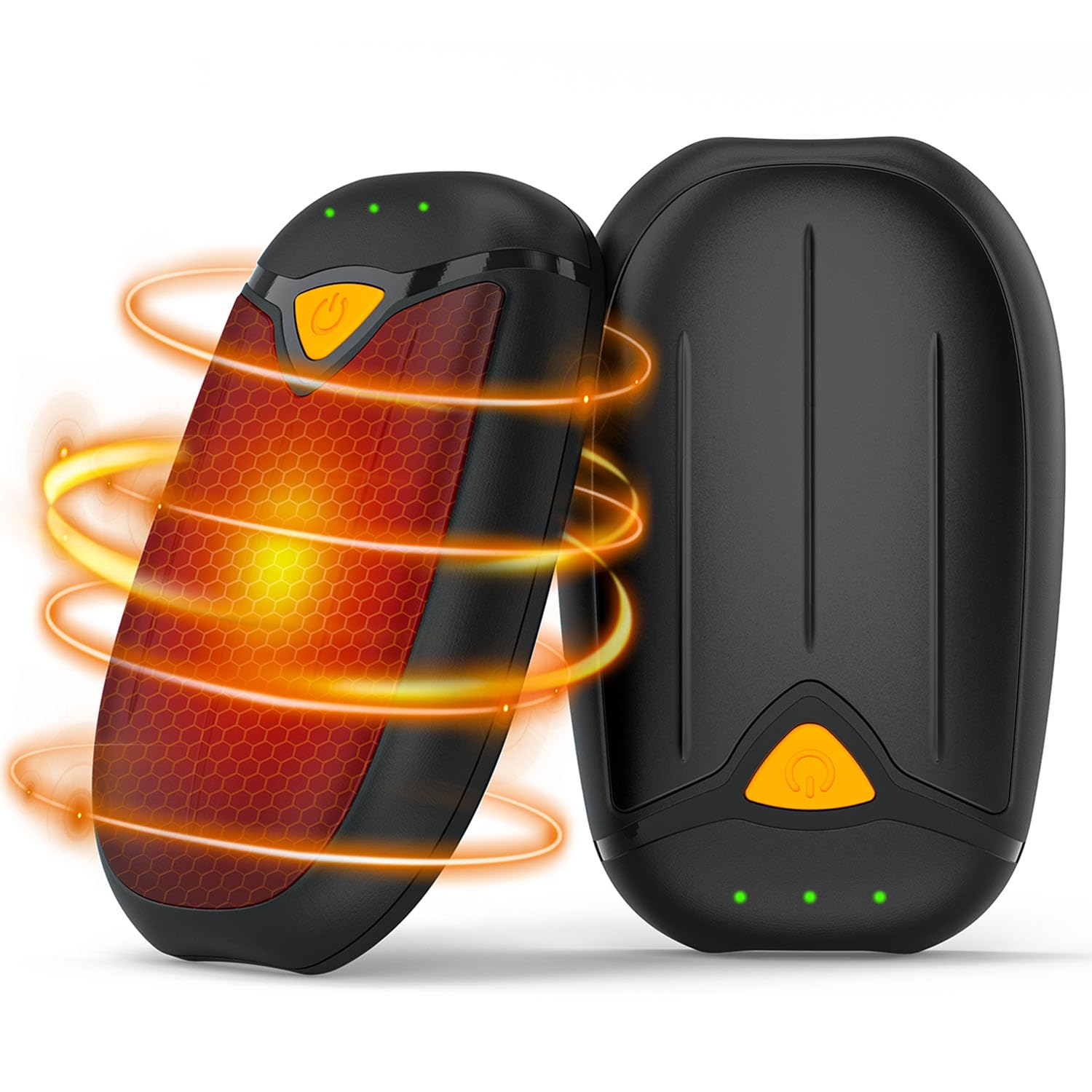 

aimdty Перезаряжаемый Ручной Набор Новейший Разделяемый До 11 Часов Непрерывной Быстрой в 2 Больших Холодную Погоду 3 Температуры Легко Холодную Погоду чёрный