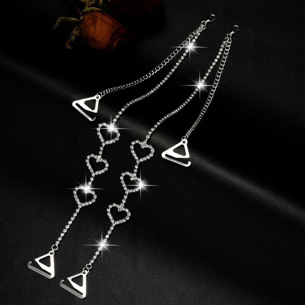 Removable Shoulder Straps Crystal Shoulder Belts Creative Bra Straps  for Women