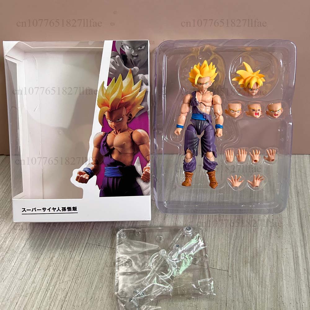 Dragon Ball Z Figure SHF Gohan S.H.Figuarts Super Saiyan Son Gohan Action Figure Collectible Model Toys Joint Movable Present