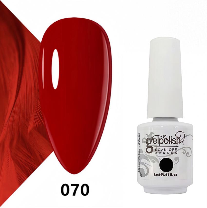 Amber Gel Polish Set: Gel Polish Manicure Kit with Whitening, Base Coat, and Sealer.