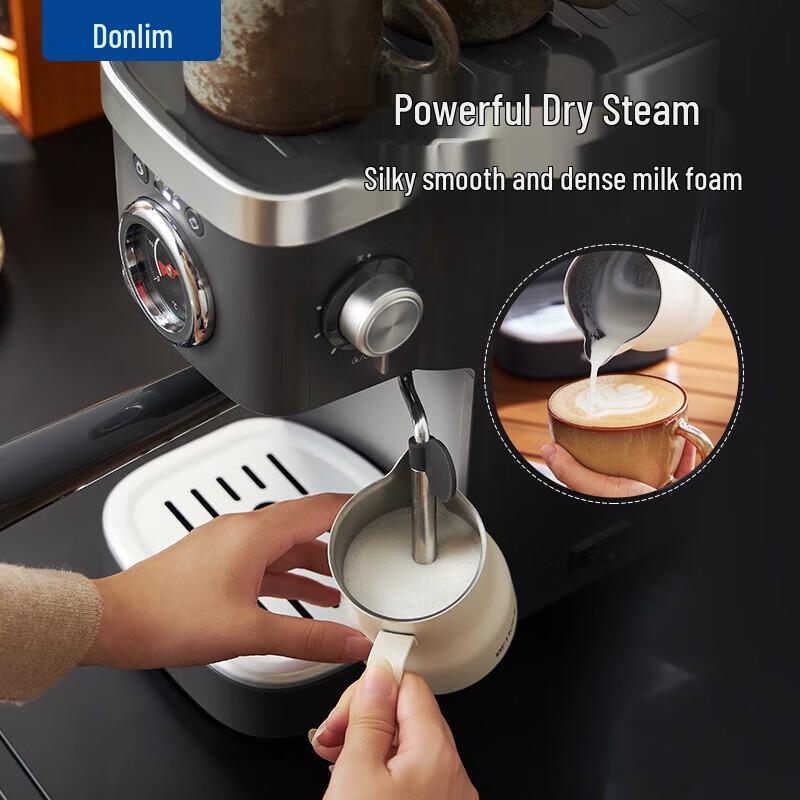 Donlim DL-6400 Semi-Automatic Espresso Coffee Machine CN plug (adapter included)