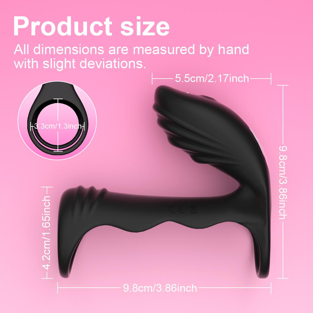 Anel Peniano Masculino Ejaculação Vibrador para Homens Anel Peniano Atraso Extensão do Pênis Estimulação Anal Clitóris Brinquedo Sexual para Casal