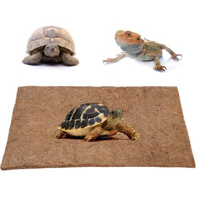 Reptilien-Kokosfaser-Teppich, Bodenmatte, Eidechsen, Terrarium, Käfig, Landschaftsbau, Bodenunterlage