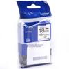 Brother TZe-S241 P-touch Label Tape, 18mm White/Black Extra Strength