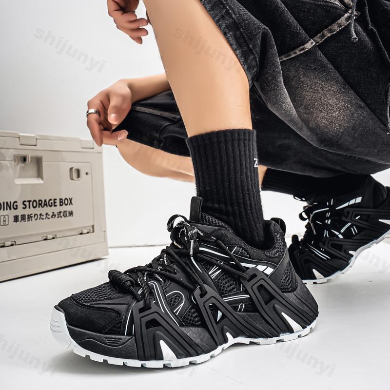 Fashion 2025 Mew Men's Shoes Spring Breathable Casual Sports Shoes Versatile Thick Soled Height Increasing Lightweight Platform sneakers