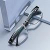Anti-Blue Light Business Titanium Alloy Reading Glasses Men Non Spherical 12 Layer Coated Lenses Hyperopia Eyewear +1.0 To +4.0