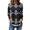 Camisetas para Mujer Otoño Casual Camisetas de Manga Larga Sudadera Estampado Gráfico Vintage Top Jersey Día de San Valentín