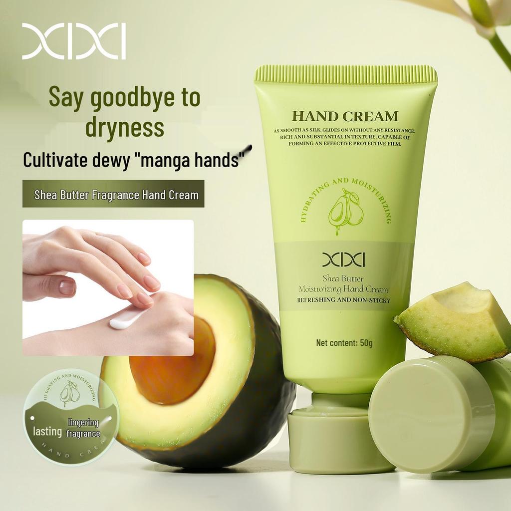 XiXi Nourishing Hand Cream: Shea Butter, Deep Moisture for Autumn/Winter, Prevents Dryness, Long-Lasting Fragrance, Non-Greasy.