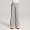 New Arrivals Girls' Fashion Casual Flared Trousers – Plain-coloured Knitted Loose-fit Trousers for Girls