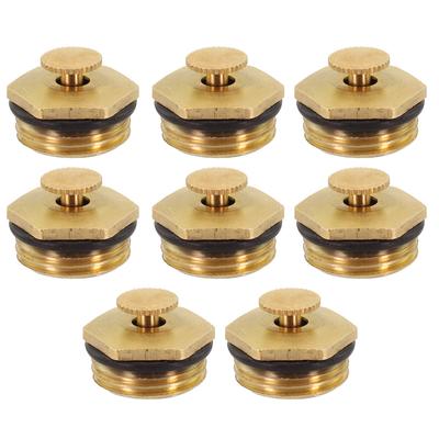 8/20pcs G1/2 Brass Sprinkler Head With 360Degree Adjustable Nozzle Garden Irrigation Atomizing Nozzle For Horticulture