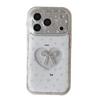 Korean Style Heart Bow iPhone 17/16 Pro Max/15/14 Case