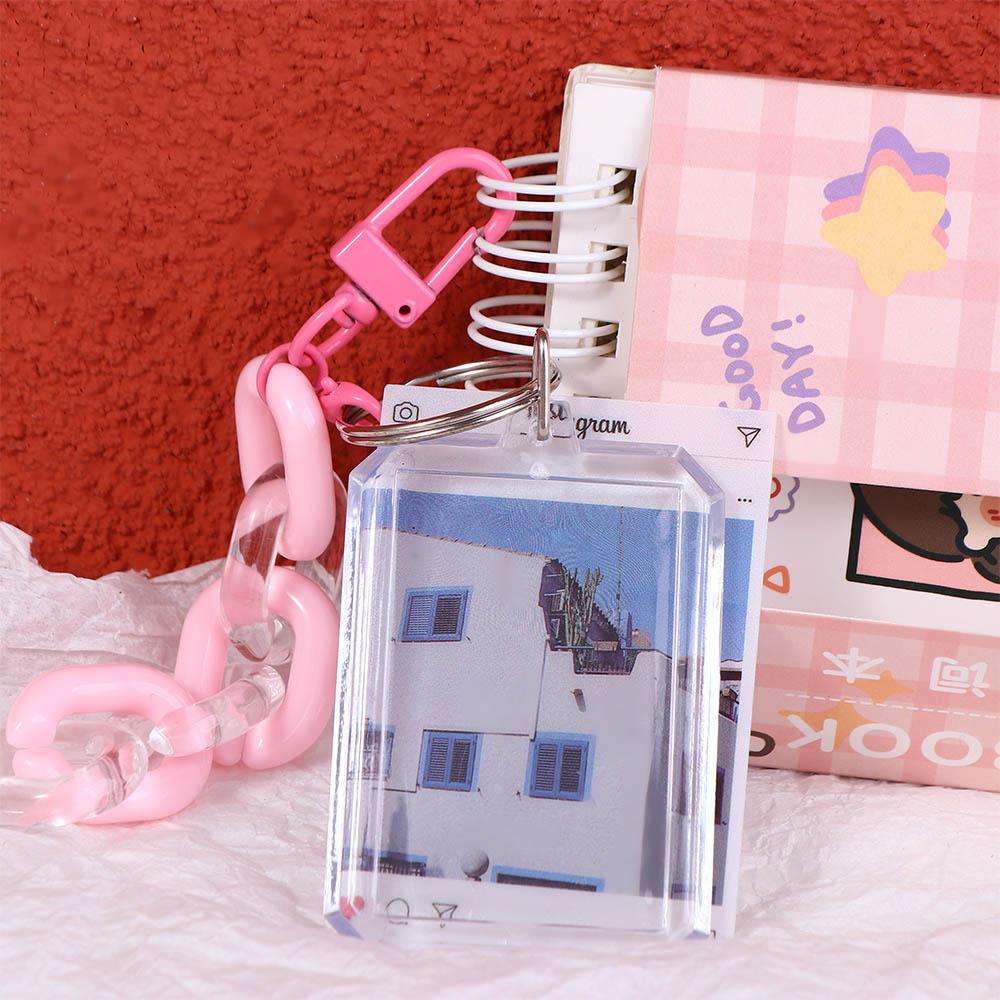 School Stationery Student Card Case Photocard Holder ID Holder Pendant Card Sleeves Keychain