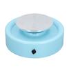 Electric Pottery Wheel Variable Speed Pottery Forming Machine DIY Clay Art Making Tool Kit Blue