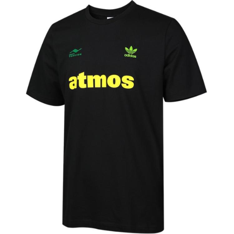 

Adidas Originals Letter Print Design Round Neck Comfortable Casual Short Sleeve T-Shirt Men T-Shirts Black GP7195 XS