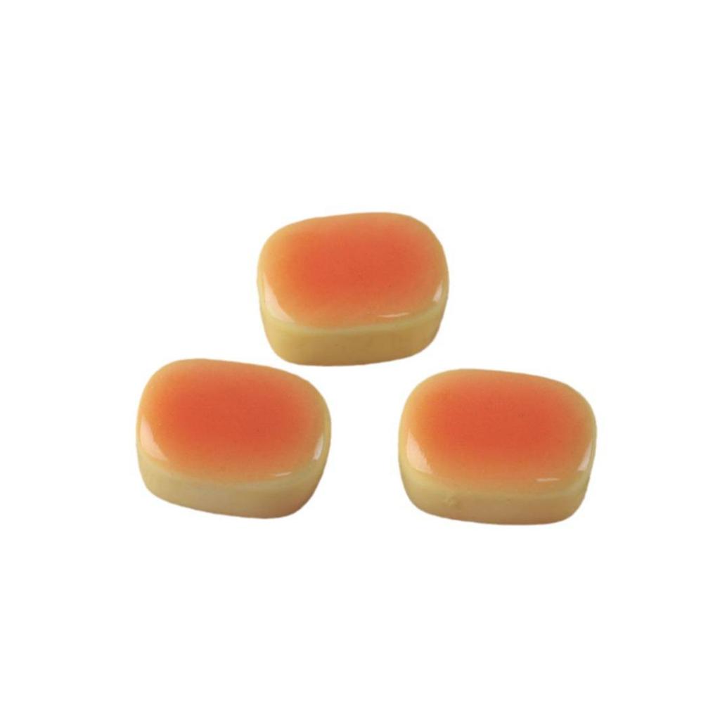 Little Bear Egg Tart DIY Kit: Cheese Bread, Cream Glue, Hair Clips, Crocs Charms, Resin Accessories