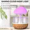 Umidificatore a Nuvola di Pioggia Lampada Atmosfera a Nuvola Colorata di Funghi Goccia di Pioggia Luce Notturna Piccola Macchina per Aromaterapia con Olio Essenziale