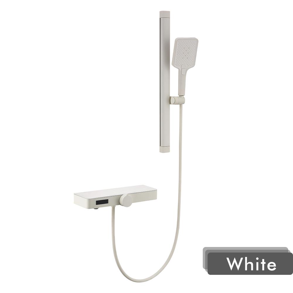 

Gunmetal ванная комната кран душевая система комплект водопад вода 2 функции смеситель для душа 3 направления слива воды ручная система