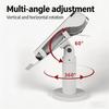 POS Machine Stand, Rotating Aluminum Alloy Bracket, Cash Register Display Stand, Credit Card Machine Stand, Counter Stand