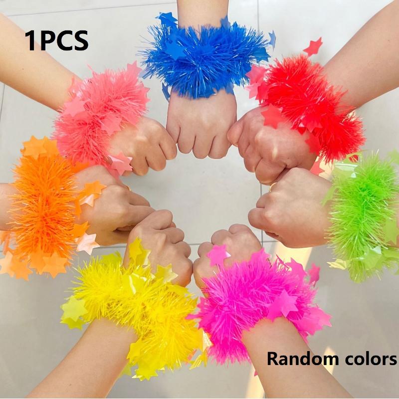 Five Star Fluorescent Glow Bracelet 1/5 PCS Waterproof Glow Wristbands for Outdoor Party Birthday Wedding Halloween Activities W1