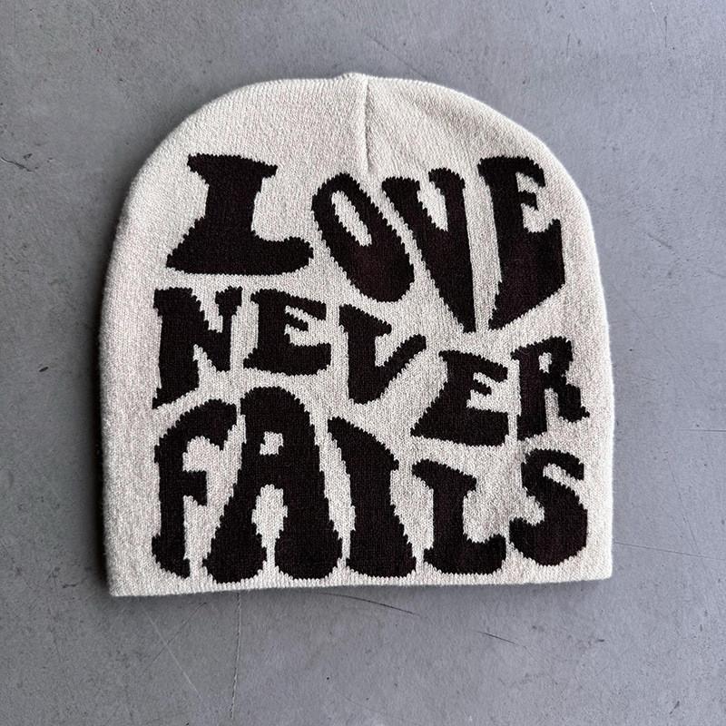 

Knit Hat For Men Women With Jacquard Pattern Warm Winter Accessories For Outdoor Sports And Streetwear бежевий