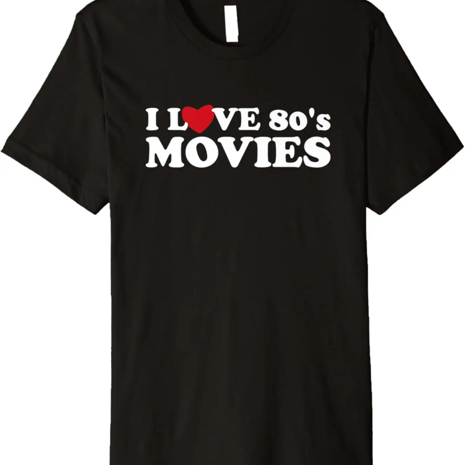 

80-е Фильмы Смешной Фильм 1980 Ретро Винтаж Юмор Шутка Подарок Премиальная Футболка XXXXXL чёрный