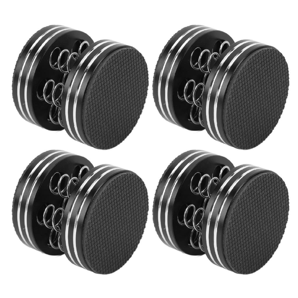 Lautsprecher-Isolationsfüße Stoßdämpfend Rutschfest Feder HiFi-Lautsprecherständer für Verstärker Plattenspieler Subwoofer 4 Stück