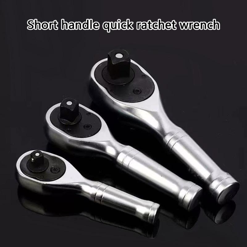 Ratchet Spanner 72Tooth Mechanism Rapid Adjustment Professional Metal Tool Oil Resistant Grip For Mechanical Tightening Tasks
