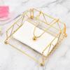  Minimalist Square Napkin Paper Holder Iron Kitchen Storage Solution For Home Office Countertop Decoration