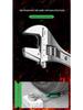 Universal Adjustable Open-End Plumbing Wrench Set - Multifunctional Large Opening Pipe Wrench