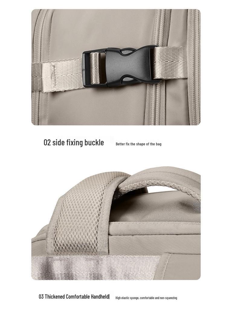 Men's Lightweight Travel Backpack - Large Capacity for Business, Short Trips, and School