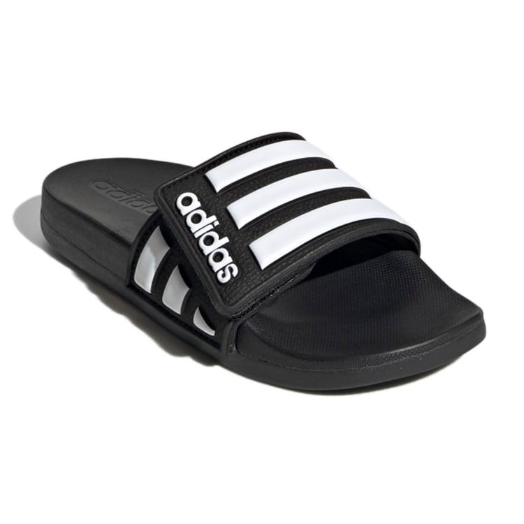Adidas Adilette Comfort ADJ J Černé Dětské Tenisky Core-Black Cloud-White EG1879