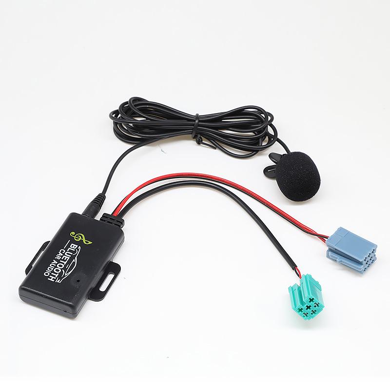Renault DC12V 6Pin Bluetooth AUX Audio Adapter for Car Stereo