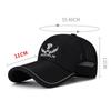 Casquette de baseball d'été pour homme à bande réfléchissante et à longue visière, pour l'extérieur, l'alpinisme, pare-soleil, protection solaire, pêche, maille respirante