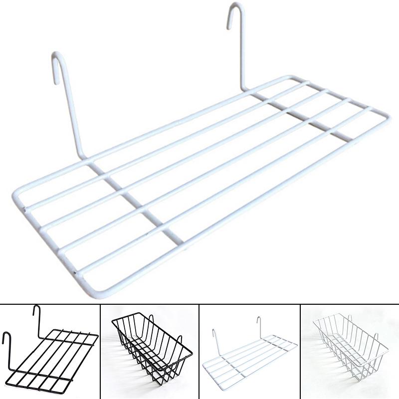 Home Wall Storage Rack with Hanging Basket for Small Items Storage