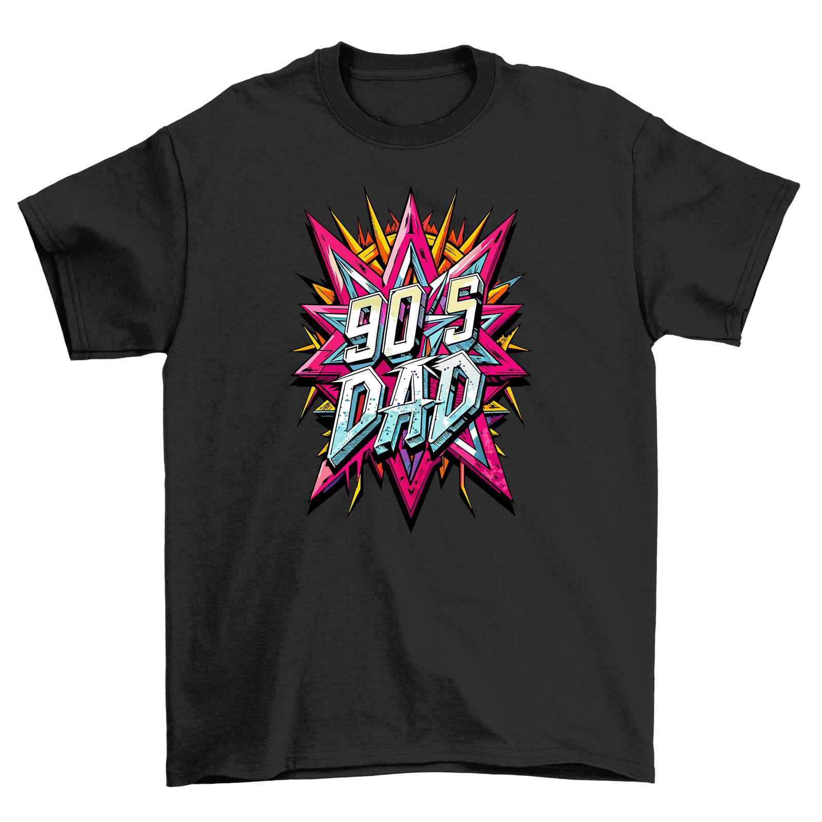 Star Rad Dad 80 s Inspired T-shirt for Proud Fathers Retro Cool Dad Tee XL