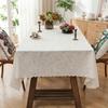 Lace Tablecloth, Wedding Rectangular Table Cloth, Vintage Embossed Floral Lace Table Cover for Tea Party Reception Home Decor