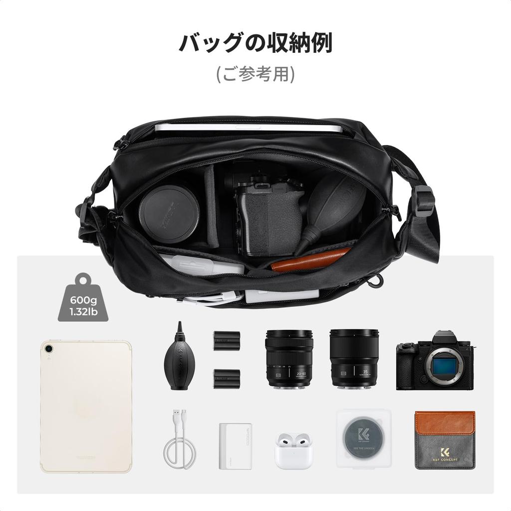 CONCEPT Camera Bag 6L Camera Shoulder Shoulder Sling Stylish Camera DSLR Camera Bag K&F Bag, Bag, Bag, Case,